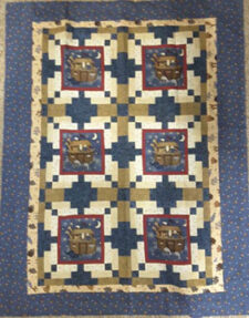 Noah's Ark Crib Quilt