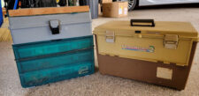 2 Fishing tackle boxes