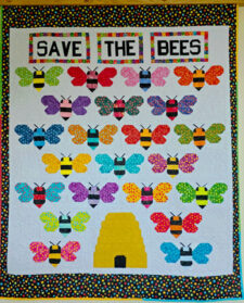 Save The Bees  62" by 78"